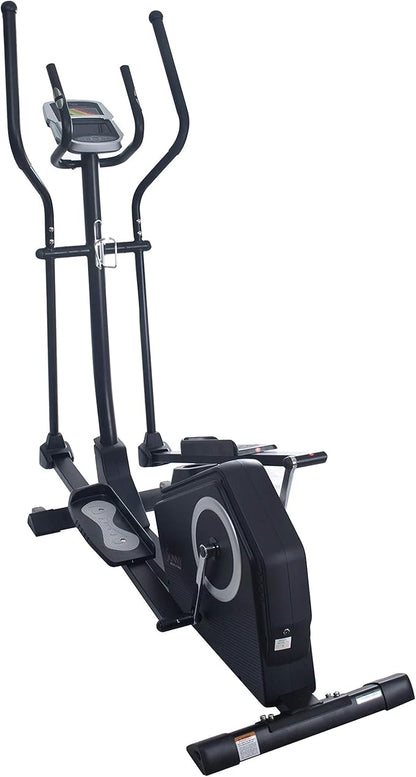 Sunny Health & Fitness Smart 2-in-1 Upright Elliptical Full-Body Exerciser, Home Cross-Training