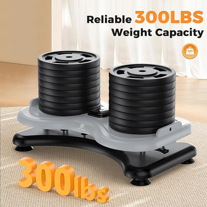 New Waist Twist Board with LCD Display and Resistance Bands, Ab Twister Machine for Abs Workout