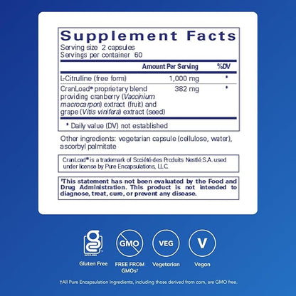 Pure Encapsulations Nitric Oxide Ultra (Capsules) - Supplement Supports Nitric Oxide Production