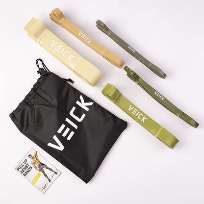 VEICK Resistance Bands for Working Out, Exercise Bands, Workout Bands, Pull Up Assistance Bands