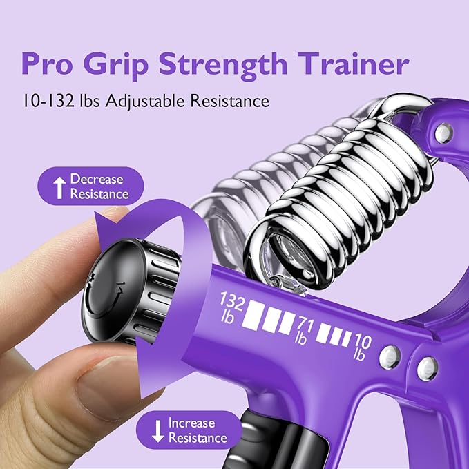 FitBeast Grip Strengthener Forearm Strengthener, Adjustable Hand Grip Strengthener for Strength