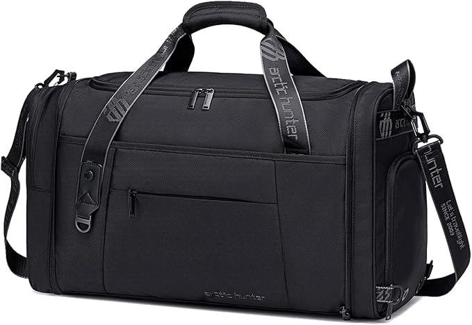 Gym Bags for Men Women, 42L Large Travel Duffle Bag, Carry On Bag for Airplanes with Shoe