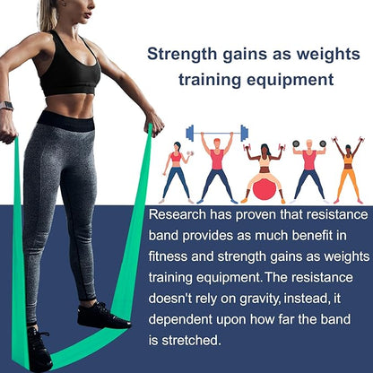 Resistance Bands,Professional Long Non-Latex Elastic Stretch Bands,Exercise Bands for Physical