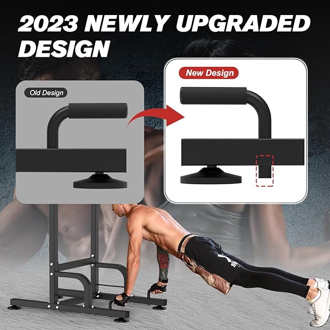 RELIFE REBUILD YOUR LIFE Power Tower Pull Up Bar Station Workout Dip Station for Home Gym Strength