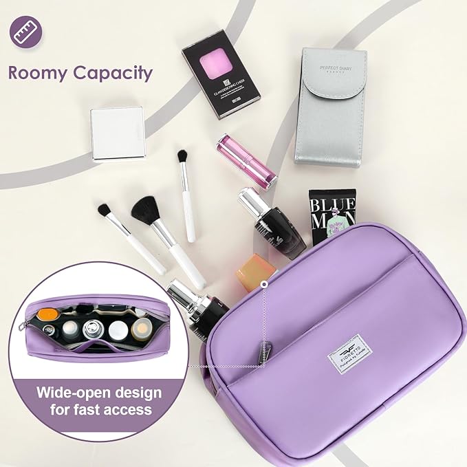 FIORETTO Womens Gym Tote Duffle Bag with Toiletry Bag, Sports Duffel Overnight Hospital Workout