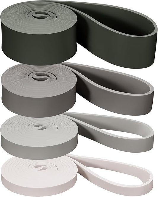 Retrospec Lift Resistance Pull Up Assistance Band Set for Working Out, Home Fitness, Toning
