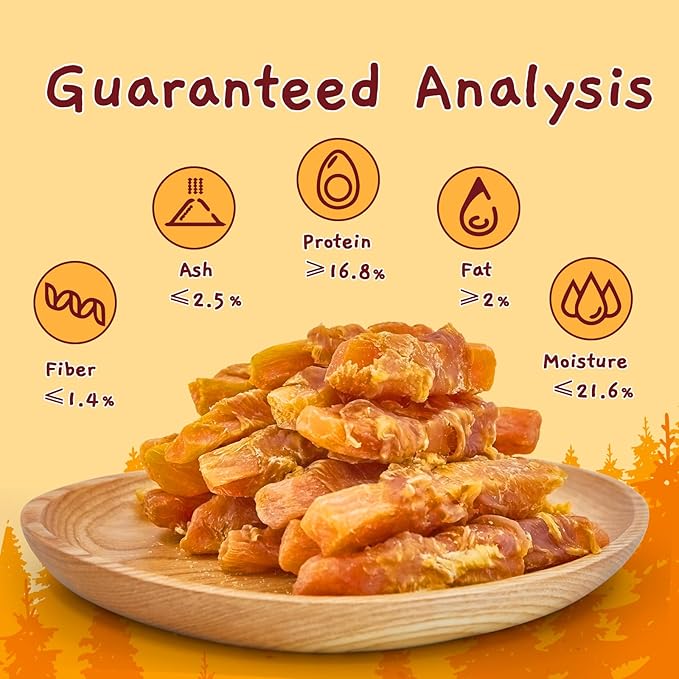 Jungle Calling Chicken & Sweet Potato Dog Treats ??Gluten-Free, Grain-Free, High-Protein Natural