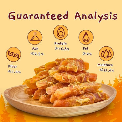Jungle Calling Chicken & Sweet Potato Dog Treats ??Gluten-Free, Grain-Free, High-Protein Natural