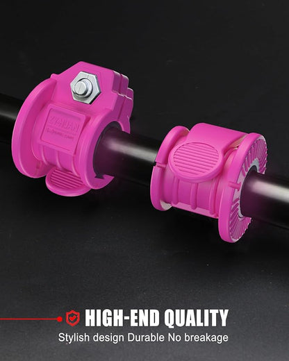 Barbell Clips 1 Inch Quick Release Weight Clamps 0.9-1.18inch Multi-Size Adjustable Olympic Clamps