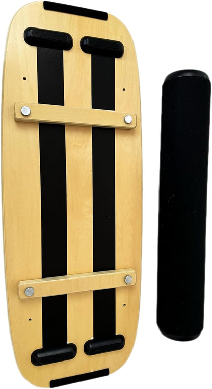Balance Board Surf Trainer with Adjustable Stoppers - 2 Different Distance Options Balance Board