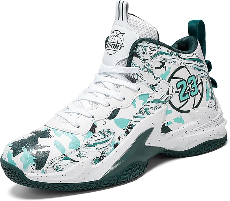 Boys Basketball Shoes Breathable Indoor Athletic Shoes Youth Outdoor Fashion Sneakers Comfortable