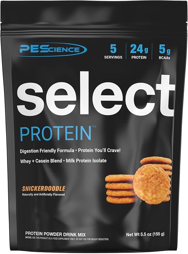 PEScience Select Protein Powder, Whey and Casein Blend, Clean Protein Powder for Women and Men, Low
