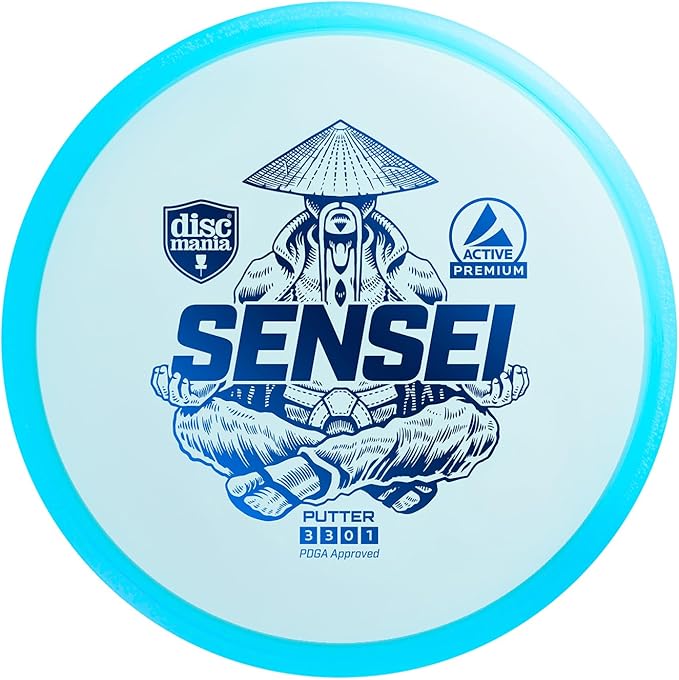 Discmania Disc Golf Starter Kit (4 Pack) | Active Premium Beginner Disc Golf Set | Sensei, Maestro