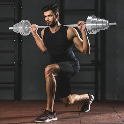 VIVITORY Fitness Dumbbells Set, Adjustable Weight Sets up to 11/22/44/66/110 lbs, with Metal
