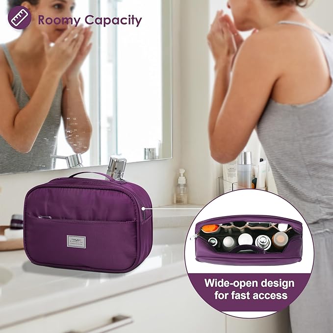 FIORETTO Womens Gym Tote Duffle Bag with Toiletry Bag, Sports Duffel Overnight Hospital Workout