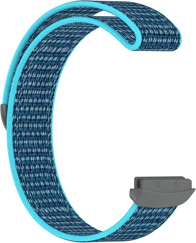 Compatible with Fitbit Ace LTE, Quick Release Nylon HOOK LOOP Replacement Sport Strap Accessory Fit