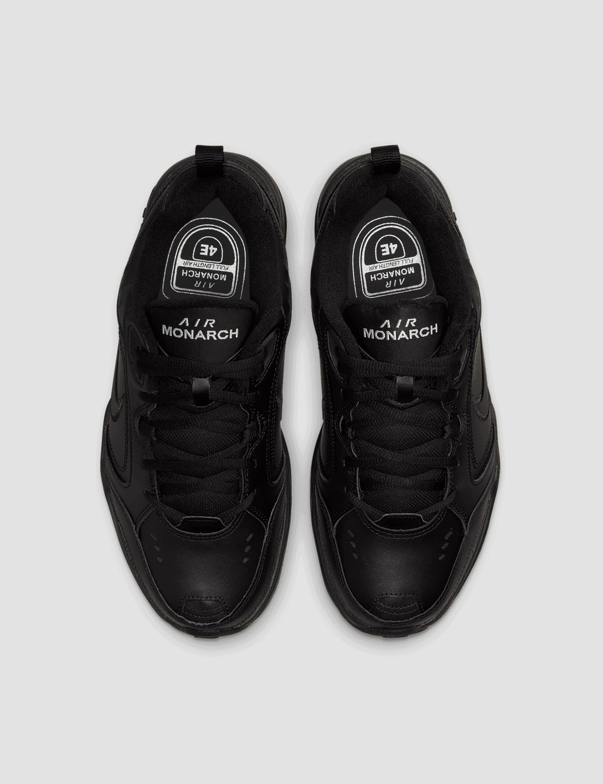 Nike Men's Air Monarch IV Training/Workout Shoes, Black/Black, 10.5 Extra Wide