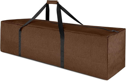 TOPDesign 46 Inch Extra Large Zippered Duffel Bag for Travel Camping Sports Equipment Storage