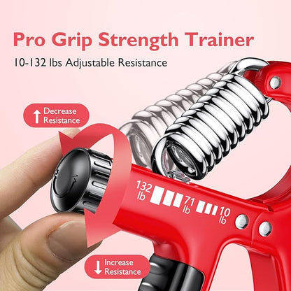 FitBeast Grip Strengthener Forearm Strengthener, Adjustable Hand Grip Strengthener for Strength