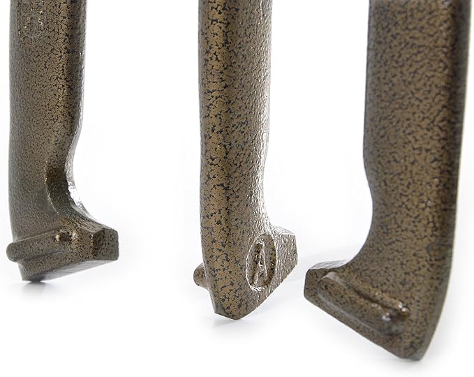 Franklin Sports Horseshoe Set - Cast iron Horseshoes and Steel Stakes - Official Size and Weight