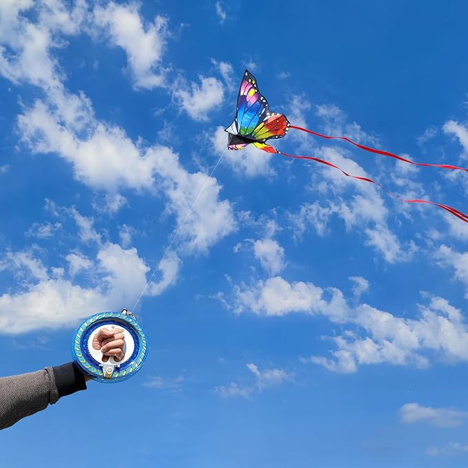 Butterfly Kites for Kids and Adults, Easy to Fly Large Single Line Kite for Boys and Girls - 55" x