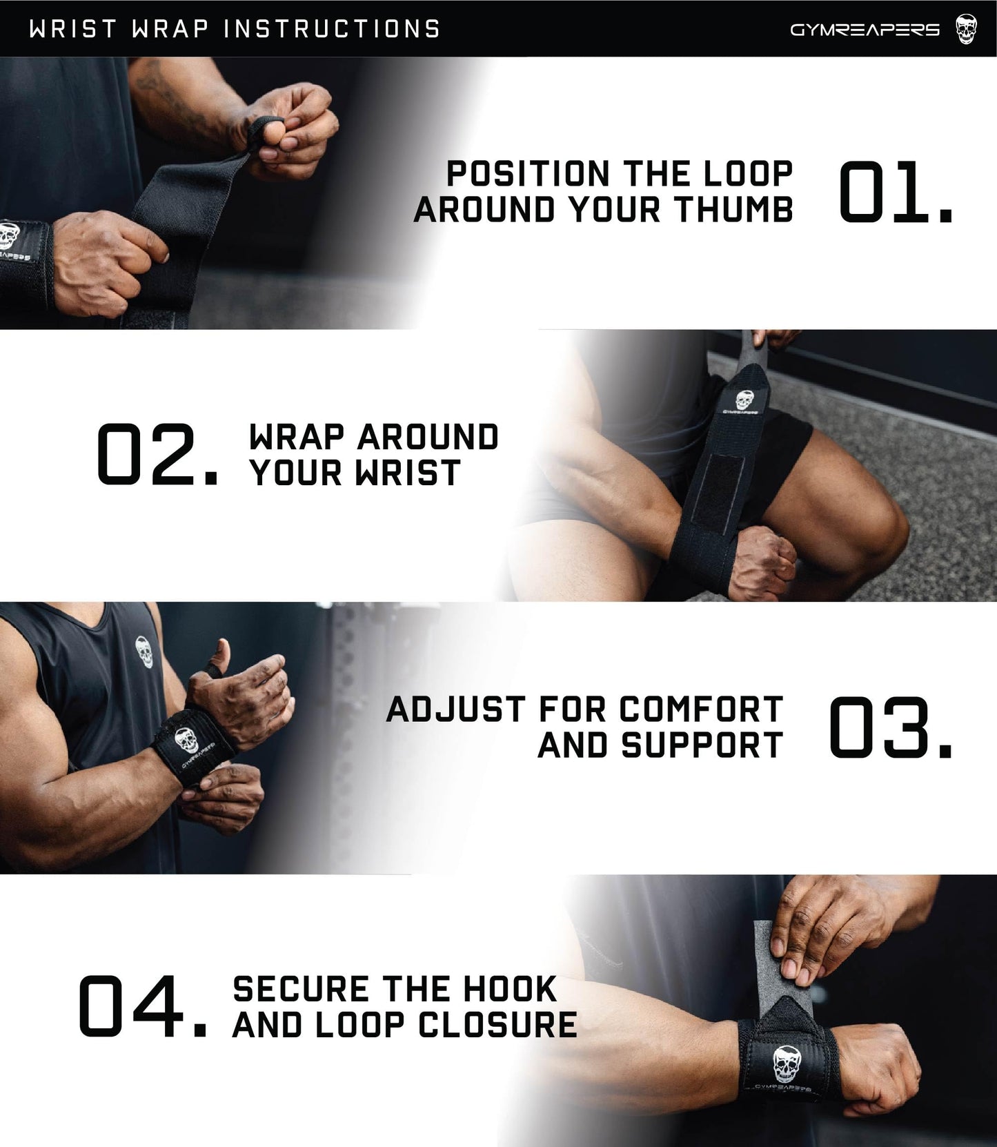 Gymreapers Weightlifting Wrist Wraps, Desert Sand, 18"