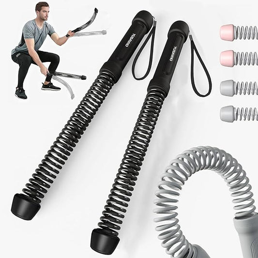 Ropeless Battle Ropes for Home Gym-Cordless Training Rope Fitness Equipment for Men &