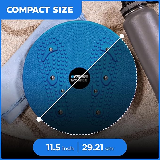 Daiwa Felicity Figure Trimmer Ab Twister Board - Waist Twister Machine for Core & Abs Exercise