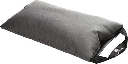 Hugger Mugger 10lb Yoga Sandbag - Adds Weight to Your Poses, Zipper Cover, Sturdy Handle, Silica