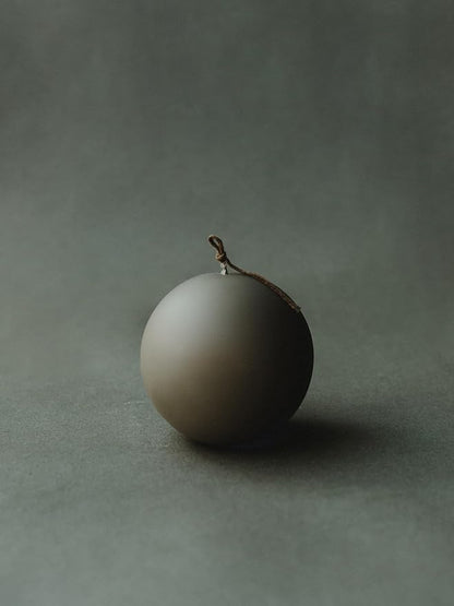 LAWA Sphere Candle - Beautiful Handmade Pillar Scented Soy Wax Elegant Aesthetic Candle