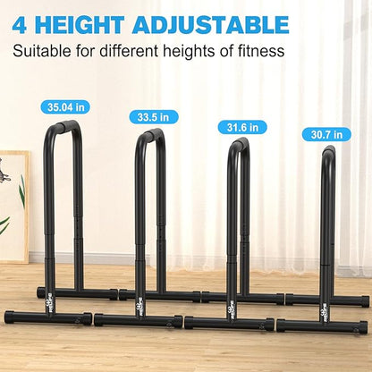RELIFE REBUILD YOUR LIFE Dip Station Functional Heavy Duty Dip Stands Fitness Workout Dip bar