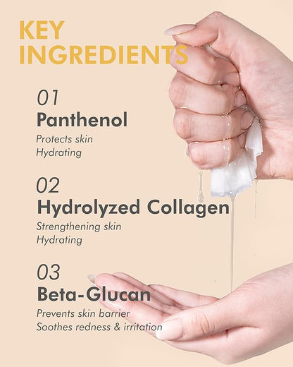 DERMAL Royal Jelly Collagen Essence Korean Facial Mask Sheet Pack of 10 - Intensive Moisture