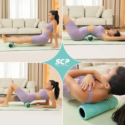 SUBCULTURE Pick Foam Roller - Medium Density Deep Tissue Massager for Muscle Massage and Myofascial