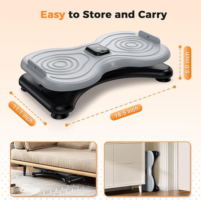 New Waist Twist Board with LCD Display and Resistance Bands, Ab Twister Machine for Abs Workout