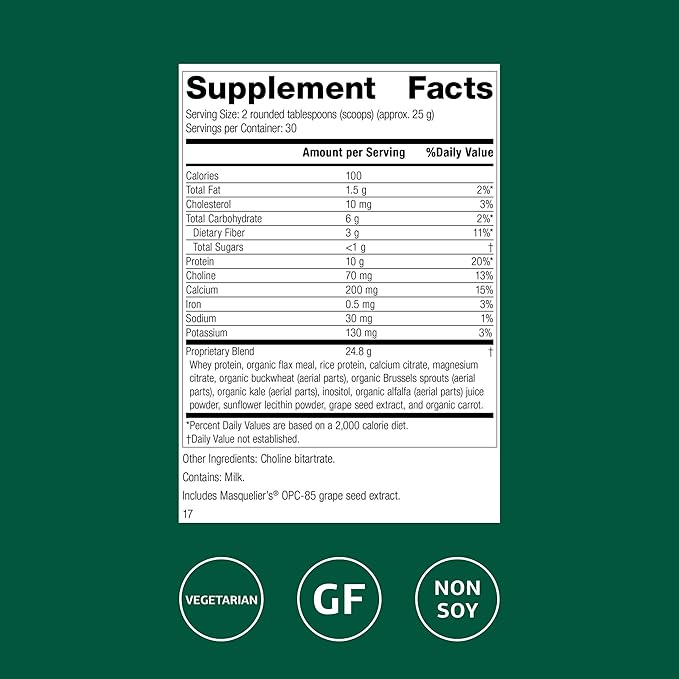 Standard Process SP Complete - Powder Supplement to Aid Muscle Growth & Repair - Immune Health