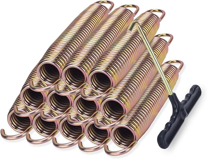 Trampoline Springs Replacement 3.5" to 8.5" Galvanized Steel Heavy Duty High Tensile Universal
