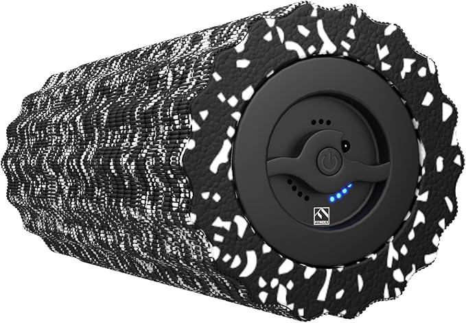FITINDEX Vibrating Foam Roller for Muscle Deep Tissue, Back Pain Relief, Leg Foot Neck Massager