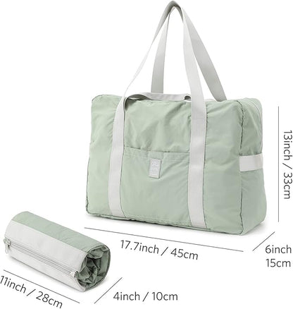 VanFn Foldable Travel Duffel Bag, Sports Duffels Gym Bag, Rainproof Nylon Totes, Sports Shoulder