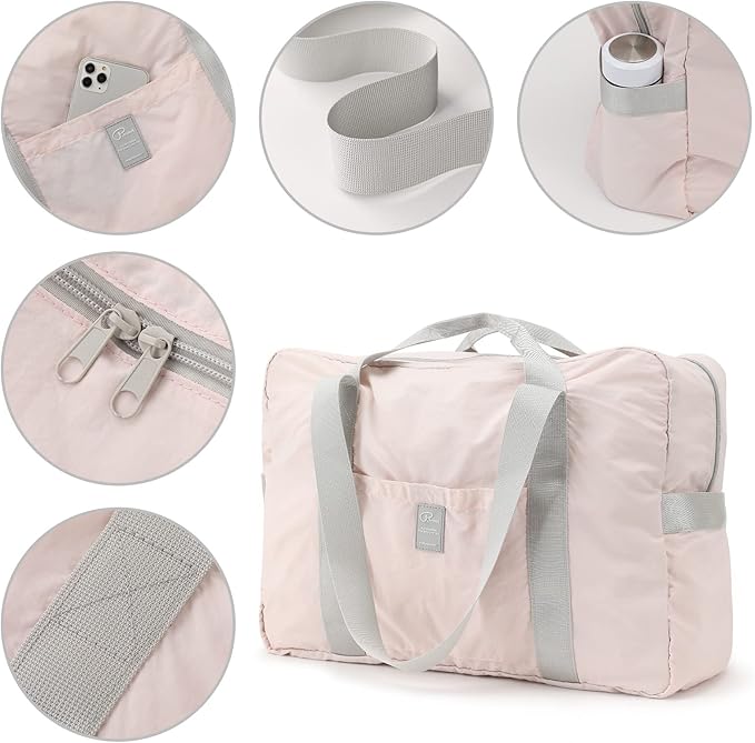 VanFn Foldable Travel Duffel Bag, Sports Duffels Gym Bag, Rainproof Nylon Totes, Sports Shoulder