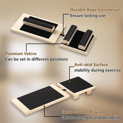 Ankle Balance Board for Sprained Ankle Recovery,Plantar Fasciitis Relief,Posture Corrector,Physical