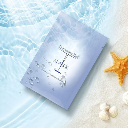 Dermaroller, Silk Face Masks Intensive Hyaluronic Acid Moisturizer with Matriyxl 3000 Tocopherol