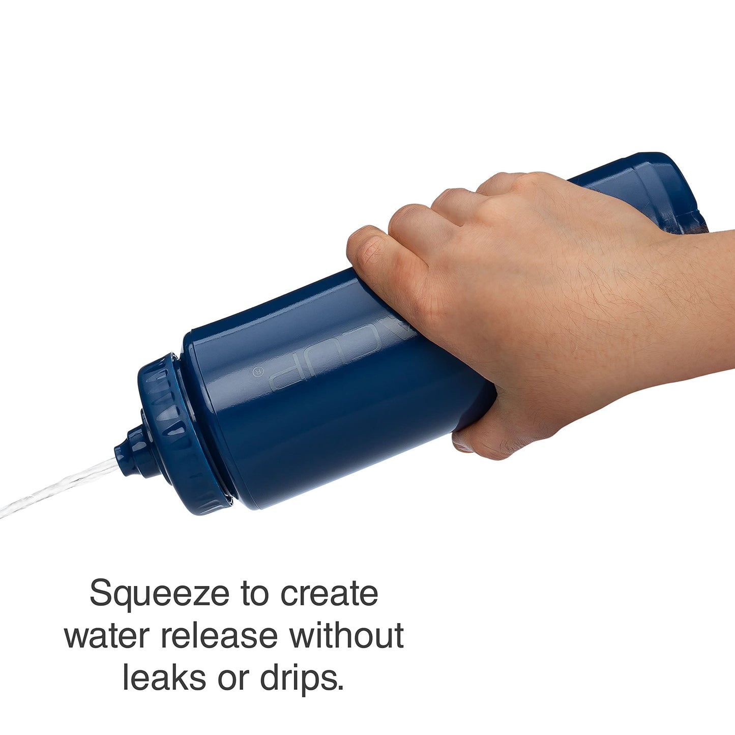 Hydra Cup - 4 Pack - 32 oz Squeeze Water Bottles, Sports Squirt Bottle