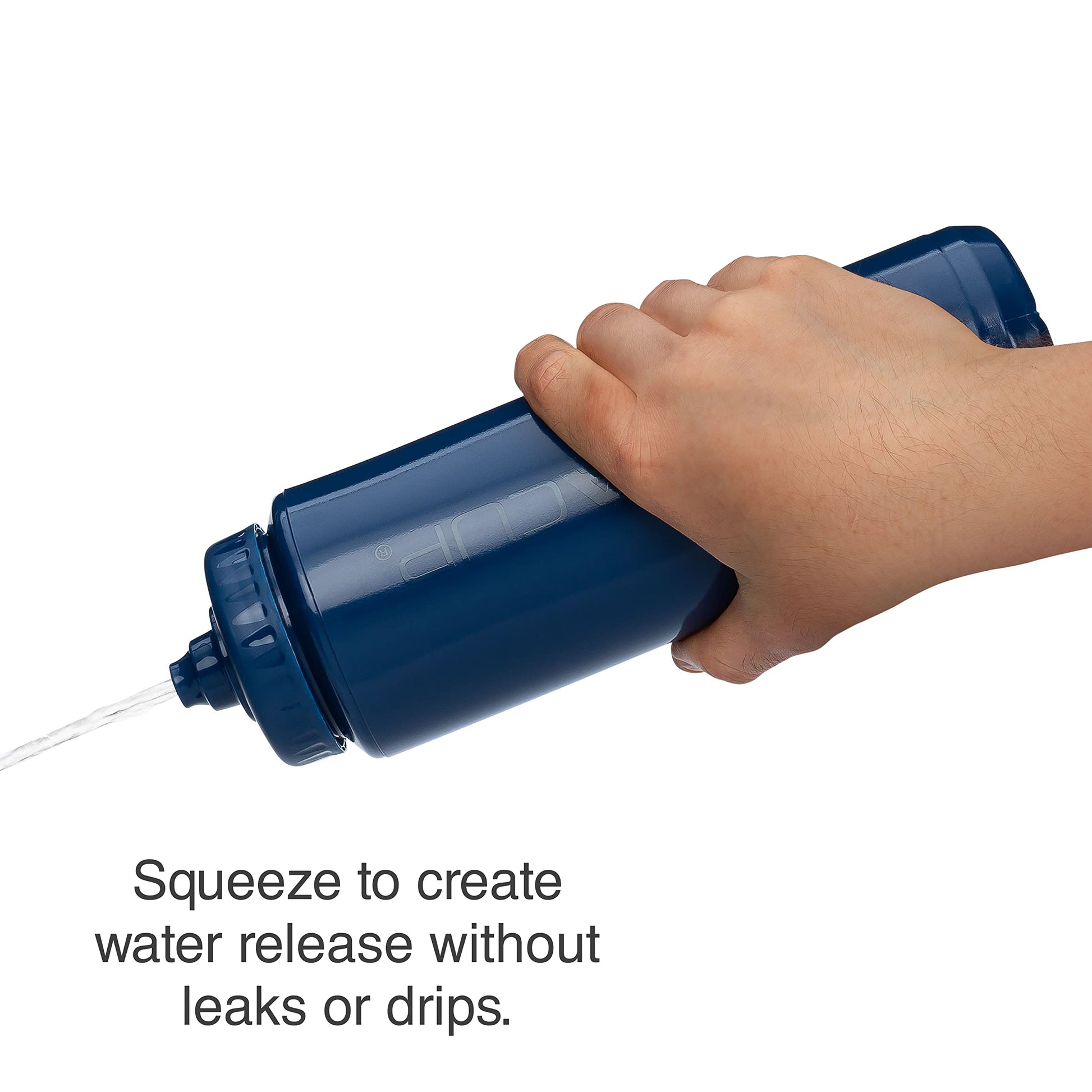 Hydra Cup - 4 Pack - 32 oz Squeeze Water Bottles, Sports Squirt Bottle