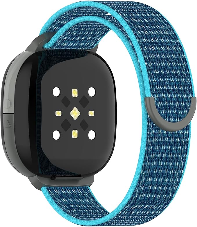 Compatible with Fitbit Ace LTE, Quick Release Nylon HOOK LOOP Replacement Sport Strap Accessory Fit