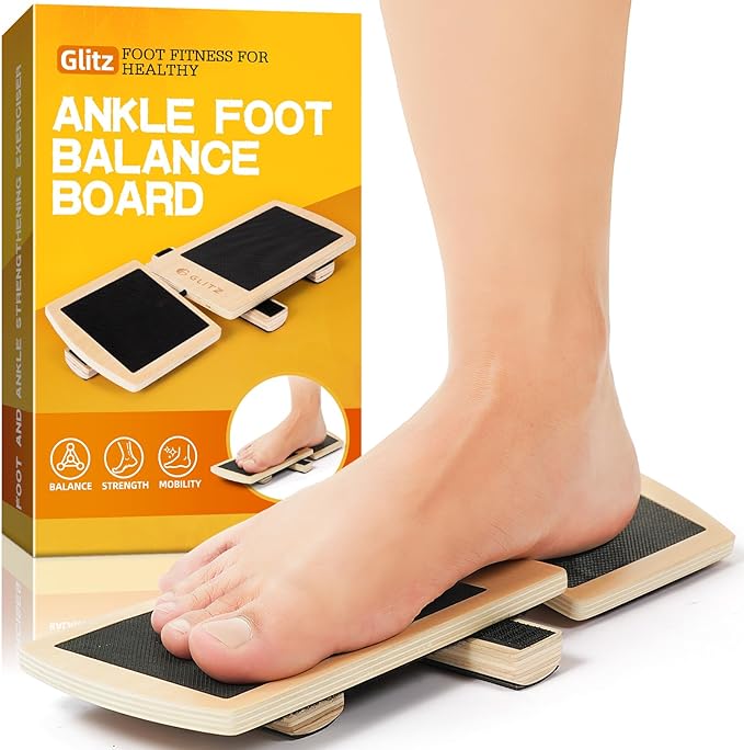 Ankle Balance Board Foot Strengthener Trainer for Sprained Ankle, Stability Exercises, Physical