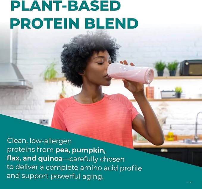 Reignite Wellness by JJ Virgin | Vanilla Plant-Based All-in-One Shake | New & Improved Formula
