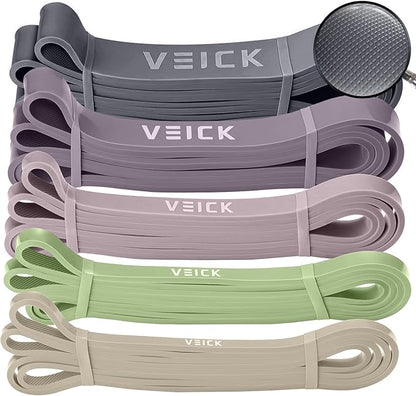 VEICK Resistance Bands for Working Out, Exercise Bands, Workout Bands, Pull Up Assistance Bands