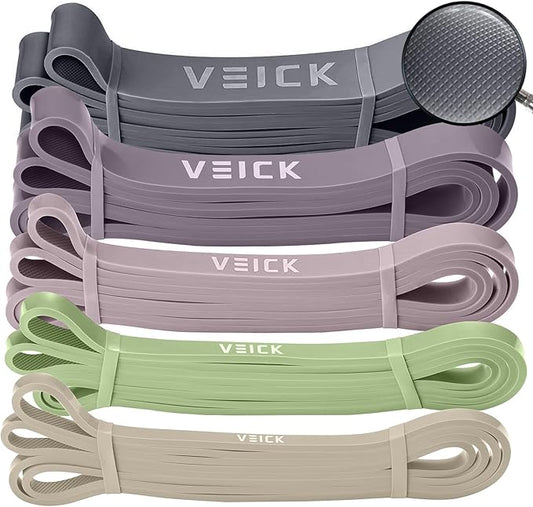 VEICK Resistance Bands for Working Out, Exercise Bands, Workout Bands, Pull Up Assistance Bands