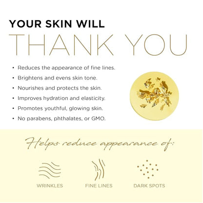 Azure Cosmetics 24K Gold and Caviar Anti Aging Luxury Face Mask - Hydrating & Firming Facial Mask
