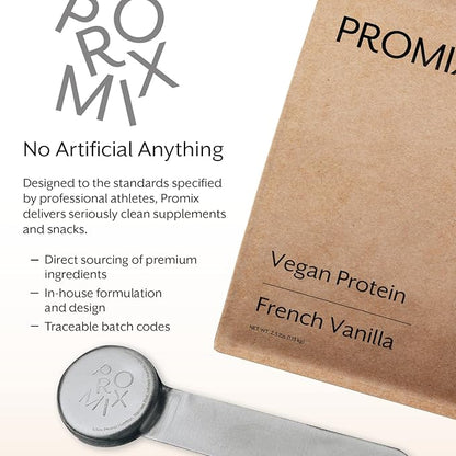 ProMix Nutrition Vegan Protein Powder, 25g Plant Based Organic Canadian Yellow Pea Protein, Vitamin